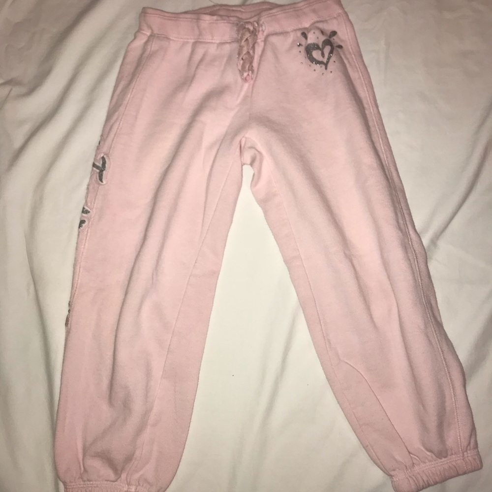 pink justice sweats